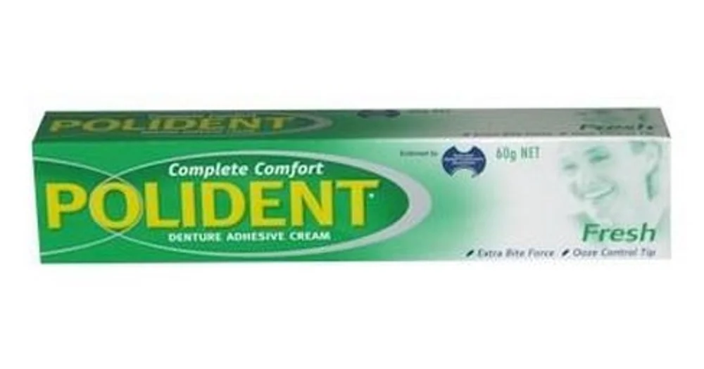 Polident Fresh Mint Denture Adhesive Cream reviews