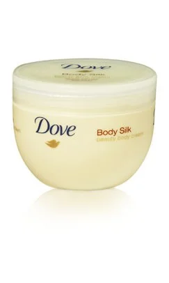 dove body silk moisturizing cream
