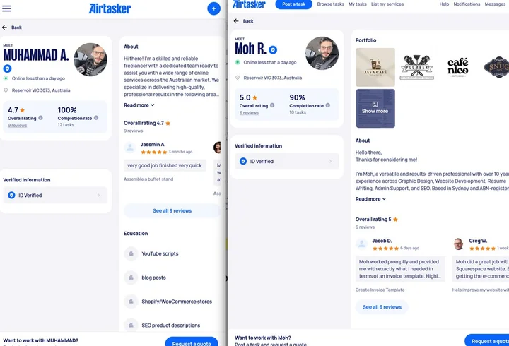 Airtasker reviews | ProductReview.com.au