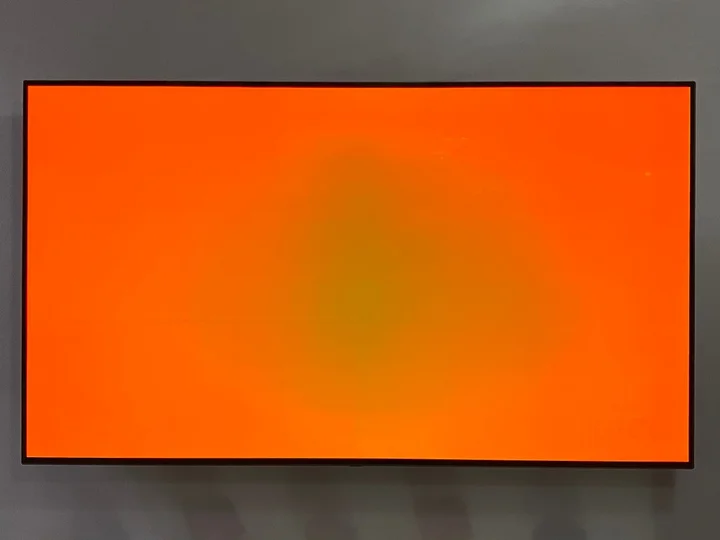 テレビ LG OLED 55v C7with Burn in pickup only 7 year old OLED with