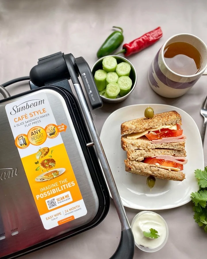 Stainless Steel Sunbeam Compact Cafe Grill Kmart Sunbeam Cafe