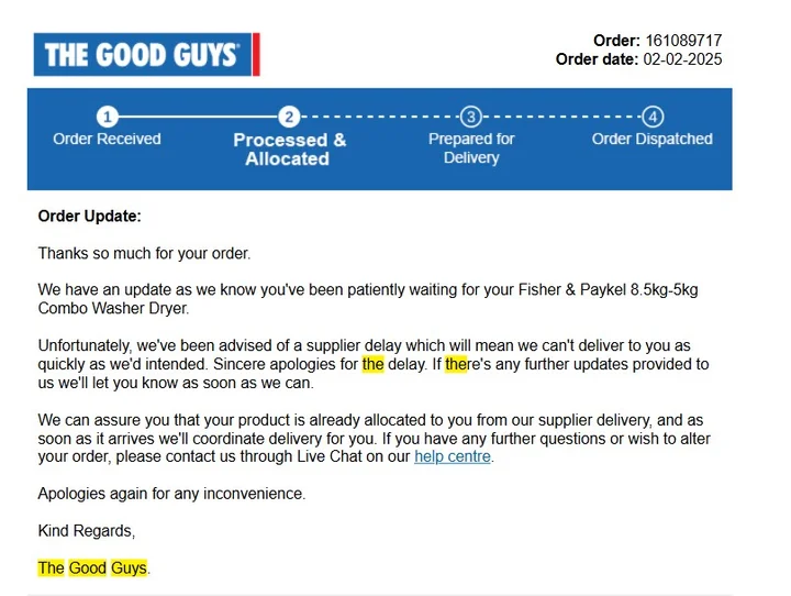 The good guys online store reviews productreview au