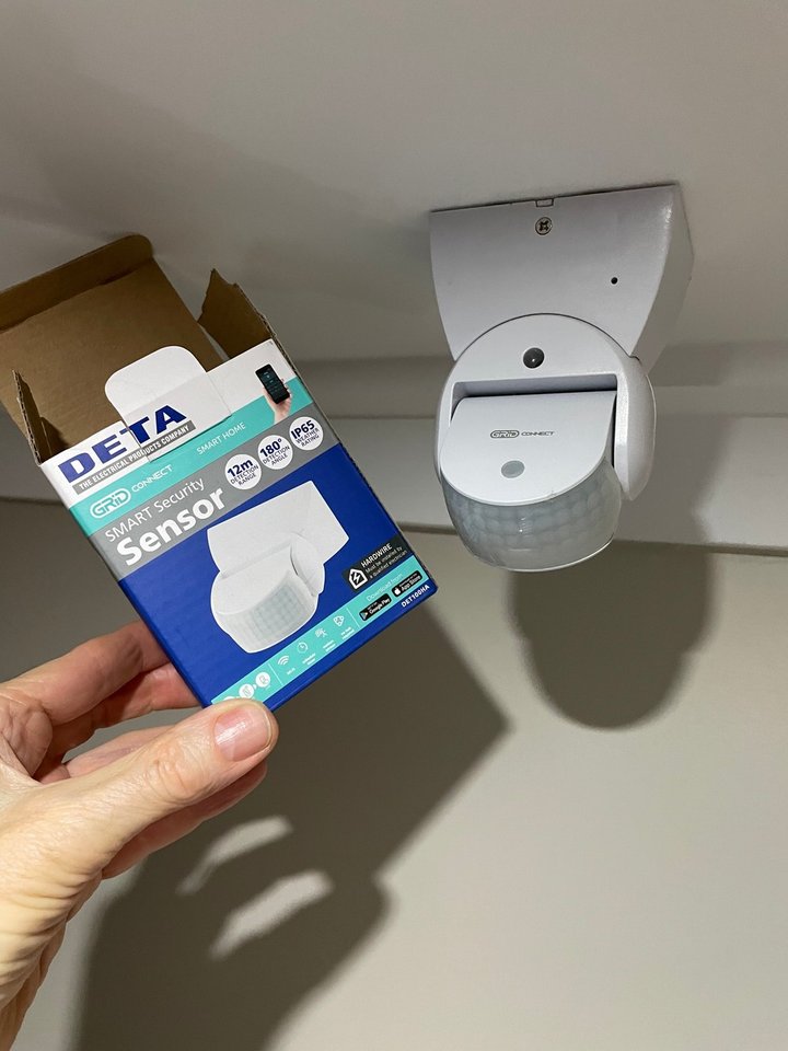 Deta Grid Connect Smart Compact PIR Sensor reviews | ProductReview.com.au