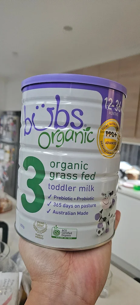 Bubs Organic Grass Fed Milk reviews | ProductReview.com.au