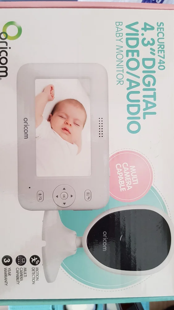 Digital Video Oricom Baby Monitor Secure875 Touchscreen Video