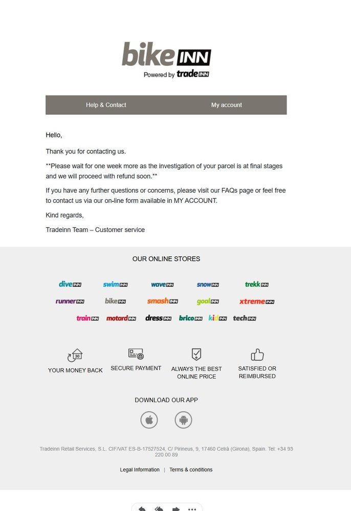 Tradeinn reviews | ProductReview.com.au