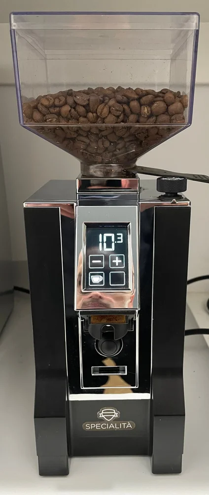 新品 送料無料 Eureka Mignon Manuale ブラック Eureka Mignon Filtro Coffee Grinder - Black - Open Box