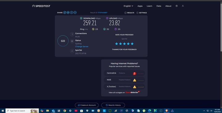 SpinTel Home Superfast 250 reviews | ProductReview.com.au