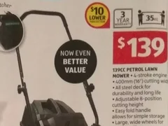 Aldi lawn mower $139 sales