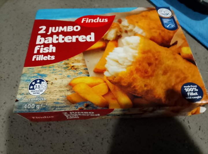 Findus 2 Jumbo Battered Fish Fillets reviews | ProductReview.com.au