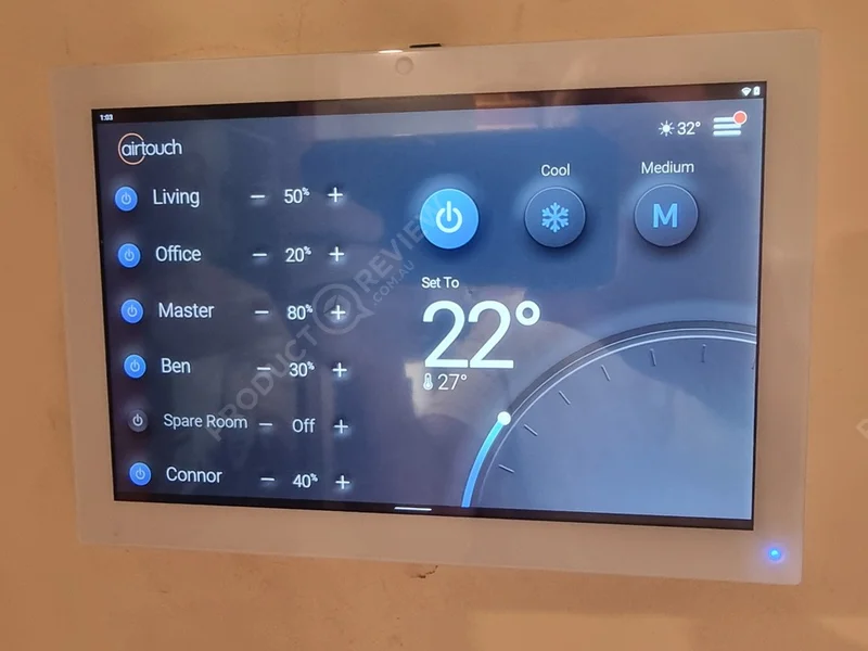 User-submitted image shown with ProductReview air conditioner listings