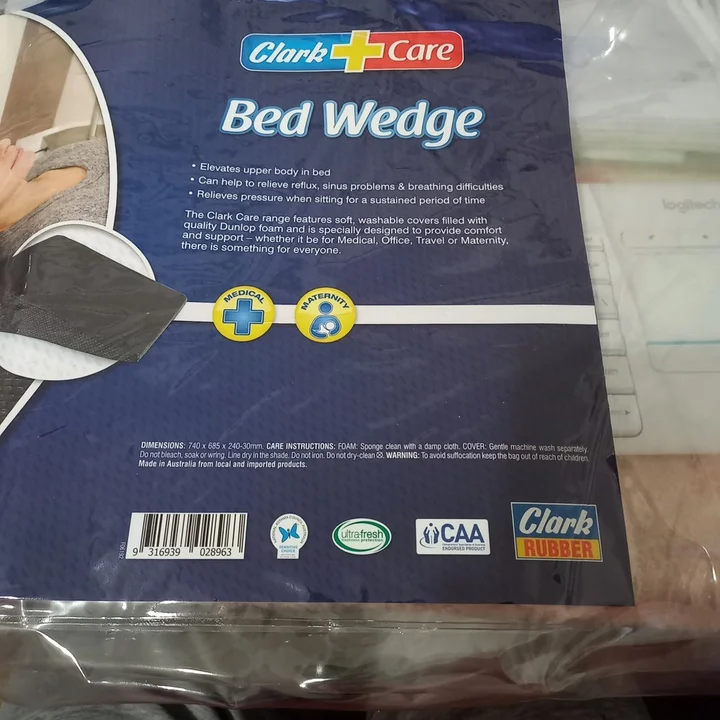 Bed Wedge Clark Care Bed Wedge Support Pillow Clark Rubber