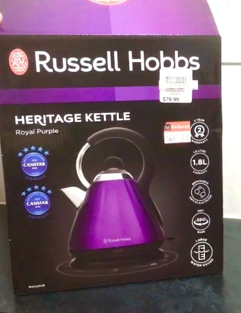 Russell Hobbs Heritage Purple コーヒーメーカー Amazon | ラッセルホブス 電気ケトル ヘリテージ パープル 1.8L