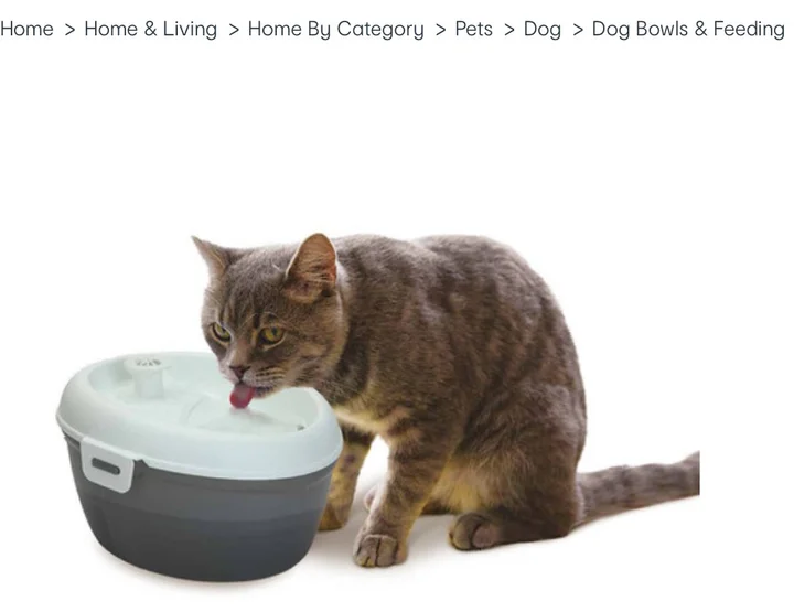 Kmart Anko Pet Drinking Fountain reviews