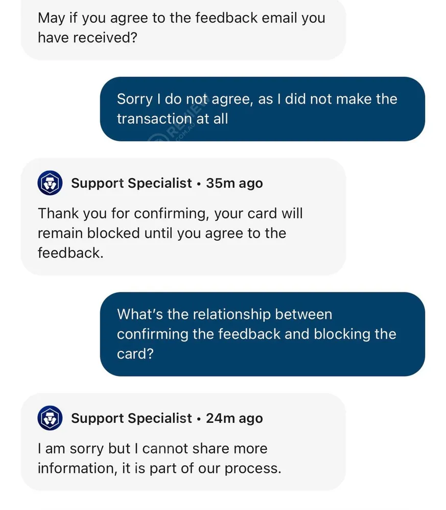 Crypto.com MCO Visa reviews | ProductReview.com.au