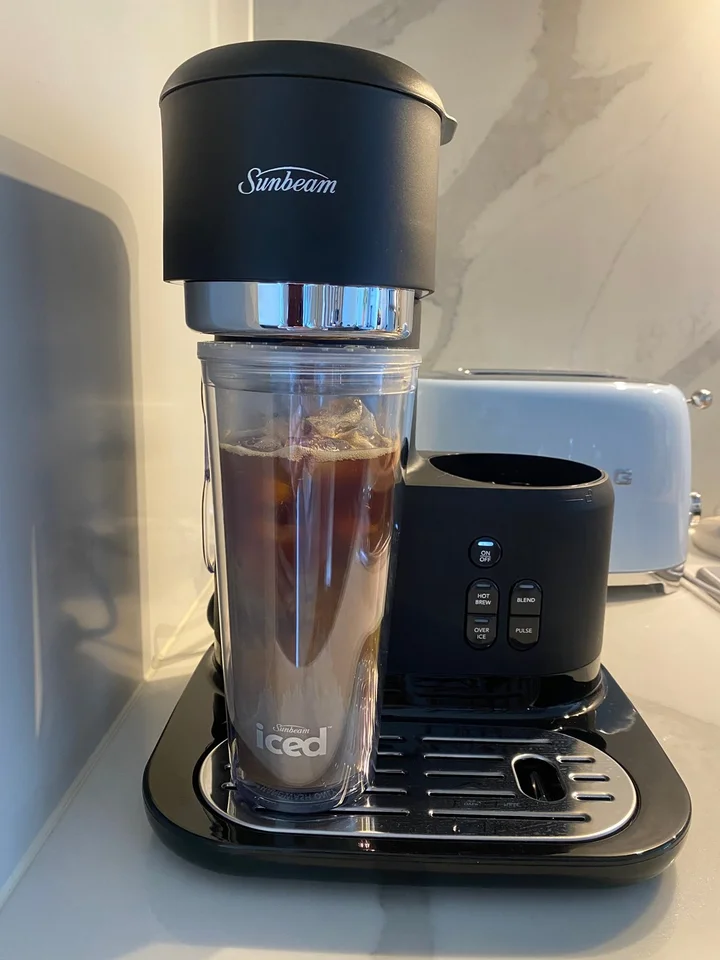 Sunbeam Iced Cold Coffee Maker Machine Sunbeam Frappe Iced Hot