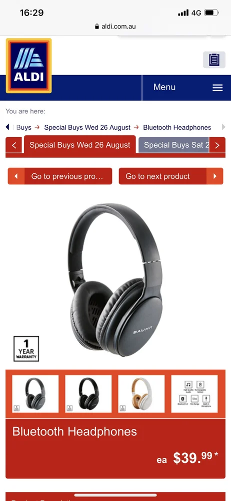 Headphones Aldi Airpods ALDI Bluetooth Headphones Reviews