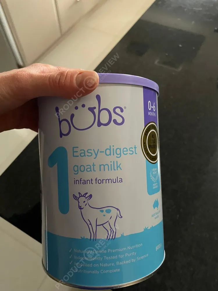 Bubs Easy-digest Goat Milk Formula reviews | ProductReview.com.au