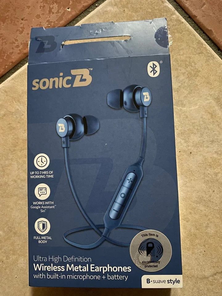 Woolworths Sonic B Bluetooth Earphones Sonic B Sleek Wired - Main Image