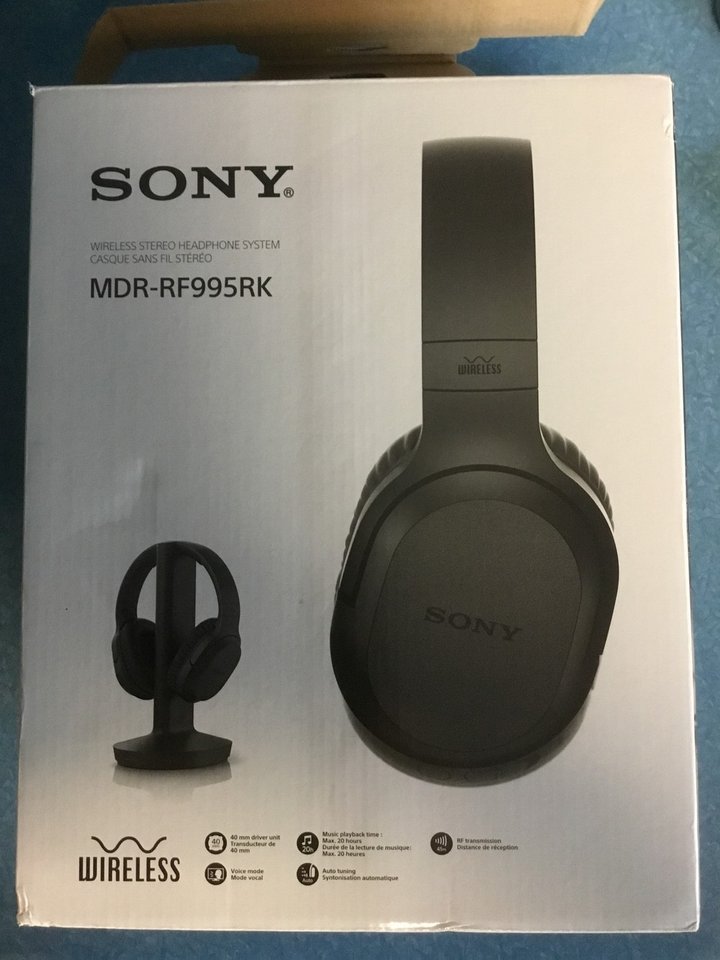 Sony Wireless Headphones MDR-RF995RK reviews | ProductReview.com.au
