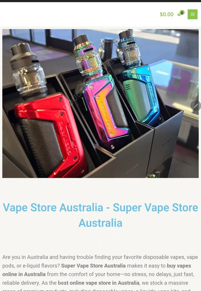 Super Vape Store reviews