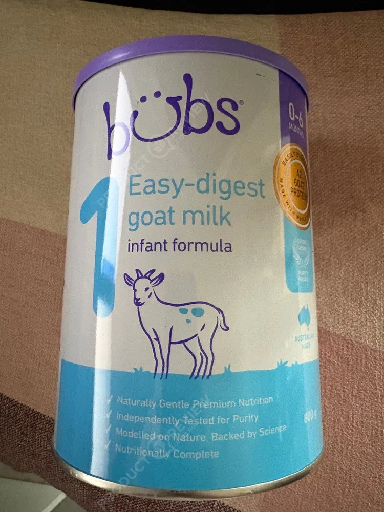 Bubs Easy-digest Goat Milk Infant Formula reviews | ProductReview
