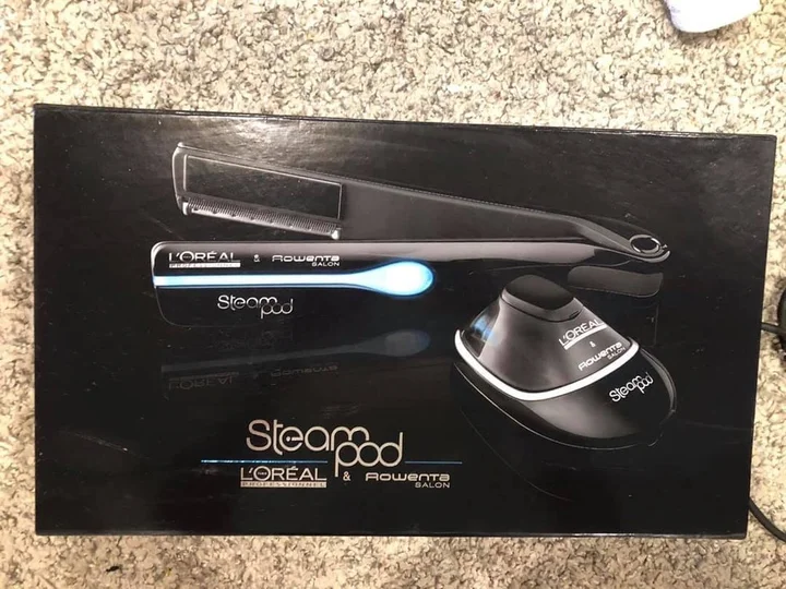 Review Rowenta Hair Iron Rowenta Steampod Deionised Water L'Oreal
