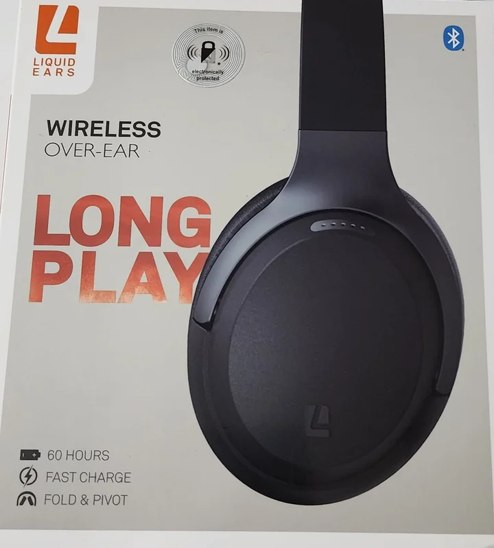 Liquid Ears Wireless Headphones For Big Ears Liquid Ears Long Play