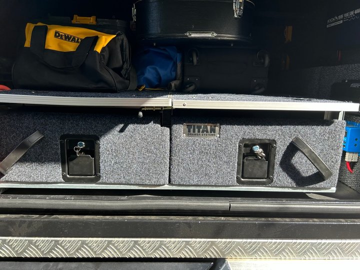 Adventure Kings Titan Drawer System SC-CO-DRAW900-2XCLEARTOPBAG reviews ...