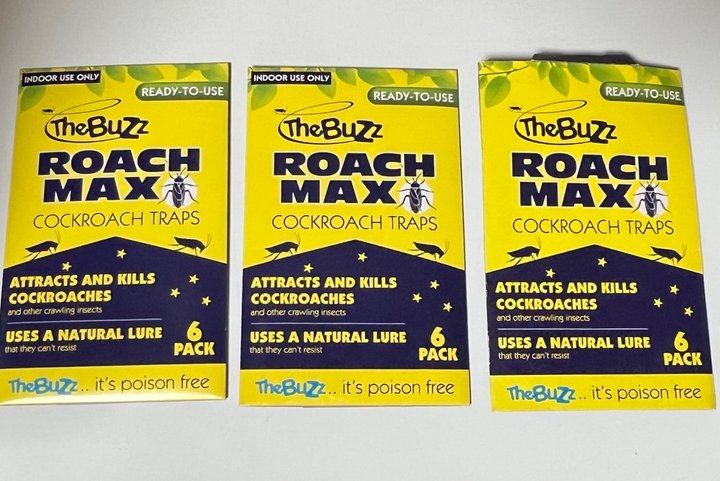The Buzz Roach Max Cockroach Traps - 6 Pack reviews | ProductReview.com.au