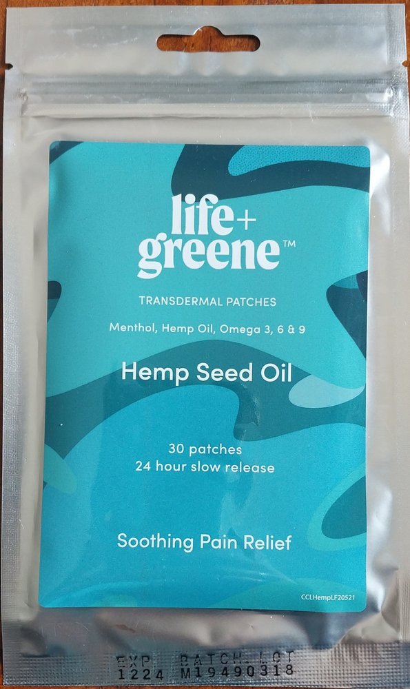 Life and Greene Transdermal Hemp Patches reviews | ProductReview.com.au