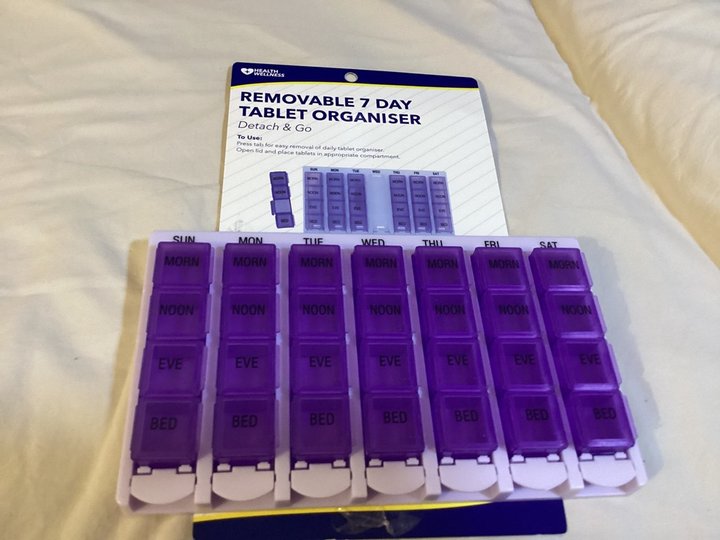 Health & Wellness Removable 7 Day Tablet Organizer reviews ...